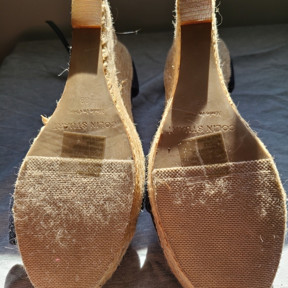 Colin Stuart, black wedge sandles. - Picture 3 of 3